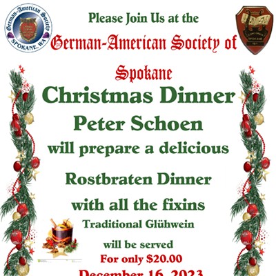 German-American Society Christmas Dinmner