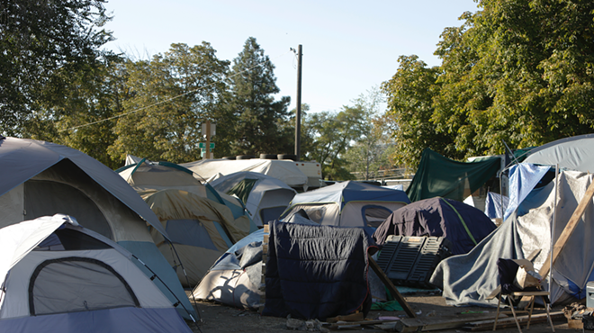 Image: City wanted list of campers' names, removal deadline in exchange for water and electricity at Camp Hope