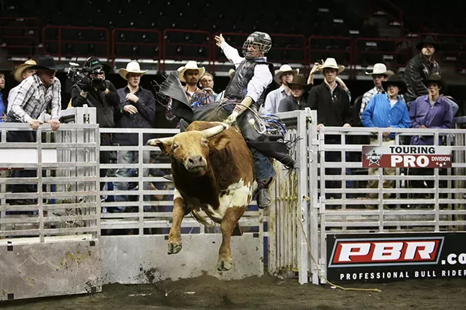 PHOTOS: Bull Riding at the Spokane Arena