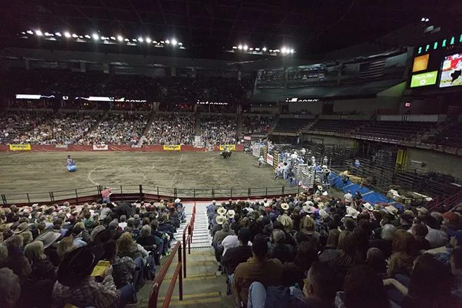 PHOTOS: Bull Riding at the Spokane Arena