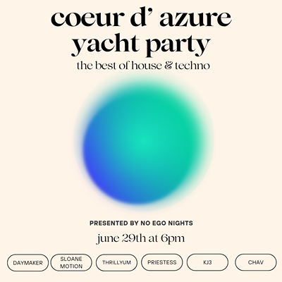 Image: Coeur d'Azure Yacht Party