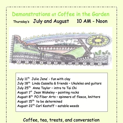 Image: Coffee in the Garden