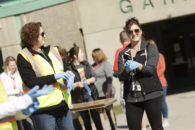 Image: Coronavirus Shutdown: Photos from around Spokane and Spokane Valley