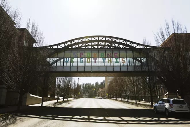 Image: Coronavirus Shutdown: Photos from around Spokane and Spokane Valley