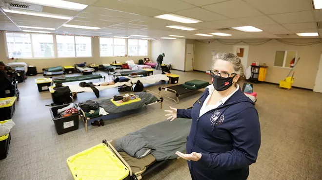 Image: COVID outbreaks hit Spokane's homeless shelters over the holidays, but containment efforts appear to be working