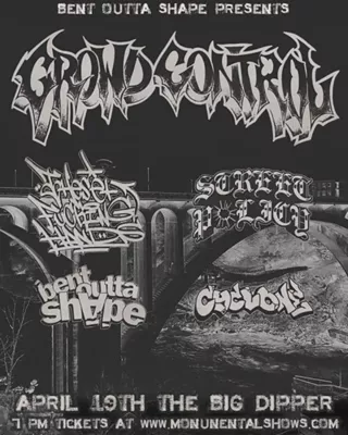 Image: Crowd Control, Madchoice, Room 13, Bent Outta Shape, Cyclone