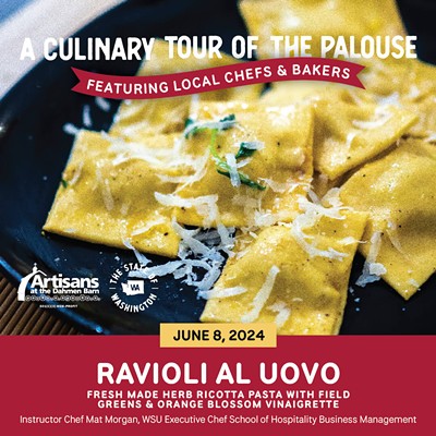 Culinary Tour of the Palouse: Raviolli Al Uovo