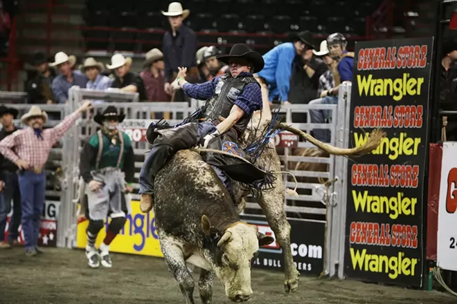 PHOTOS: Bull Riding at the Spokane Arena
