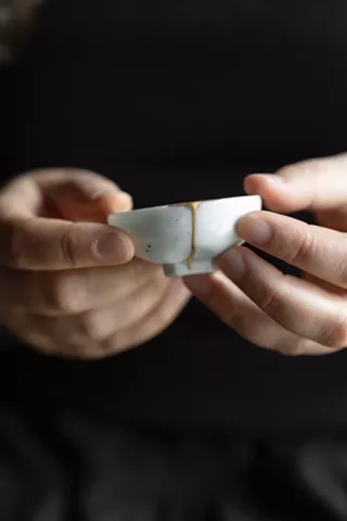 Image: Darya J. Pilram: Embracing Imperfection: The Art of Kintsugi Repair