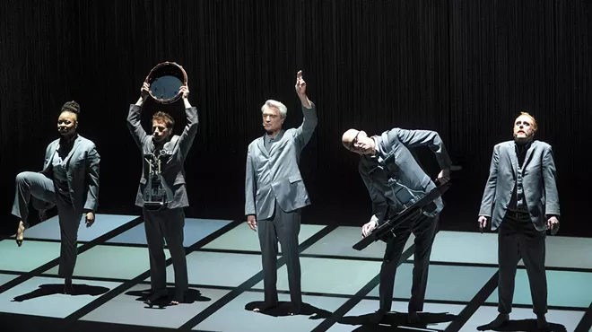 Image: David Byrne continues to change the form of the concert film in a new documentary of his Broadway show