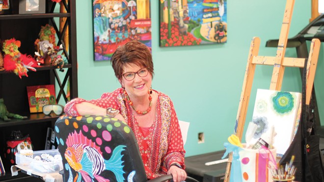Debbie McCulley makes more room for art in newly remodeled studio