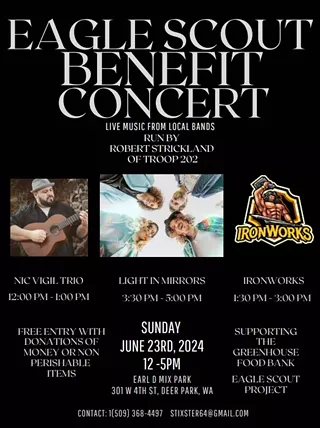Image: Eagle Scout Benefit Concert