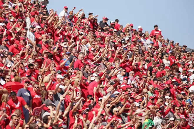 PHOTOS: EWU Football Wins Their Season Opener Against Sam Houston State