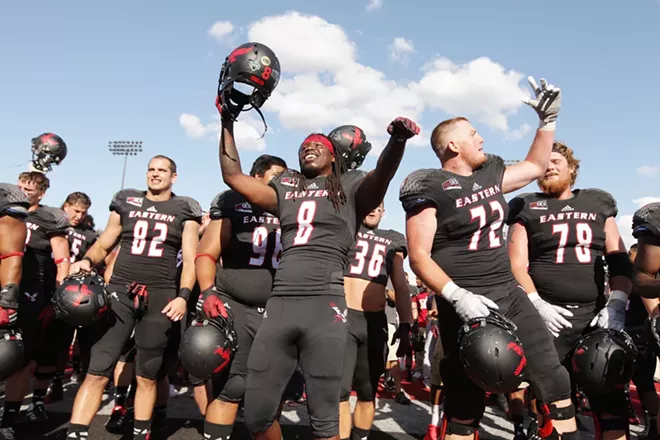 PHOTOS: EWU Football Wins Their Season Opener Against Sam Houston State
