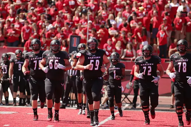 PHOTOS: EWU Football Wins Their Season Opener Against Sam Houston State