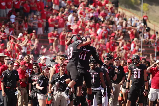 PHOTOS: EWU Football Wins Their Season Opener Against Sam Houston State