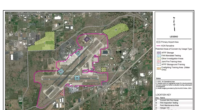 Image: Ecology approves testing for PFAS at Spokane International Airport