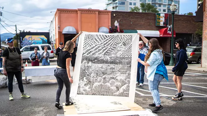 Image: Emerge's annual INK! Print Rally continues the region's rejuvenation of printmaking