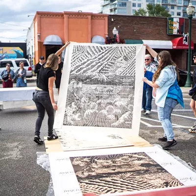 Image: Emerge's annual INK! Print Rally continues the region's rejuvenation of printmaking