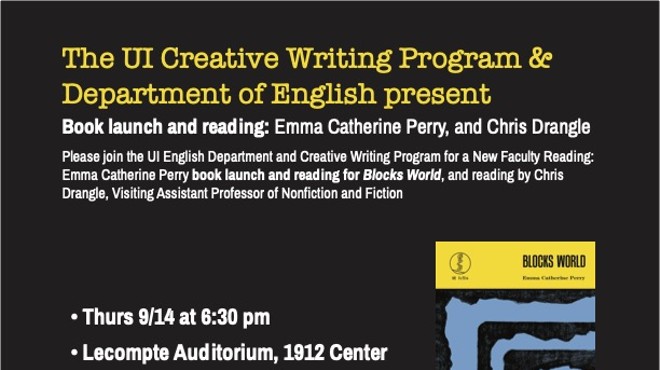 Emma Catherine Perry and Chris Drangle Book Launch and Reading