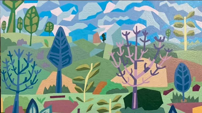 Image: Eric Sanchez: Chairs, Leaves and Trees