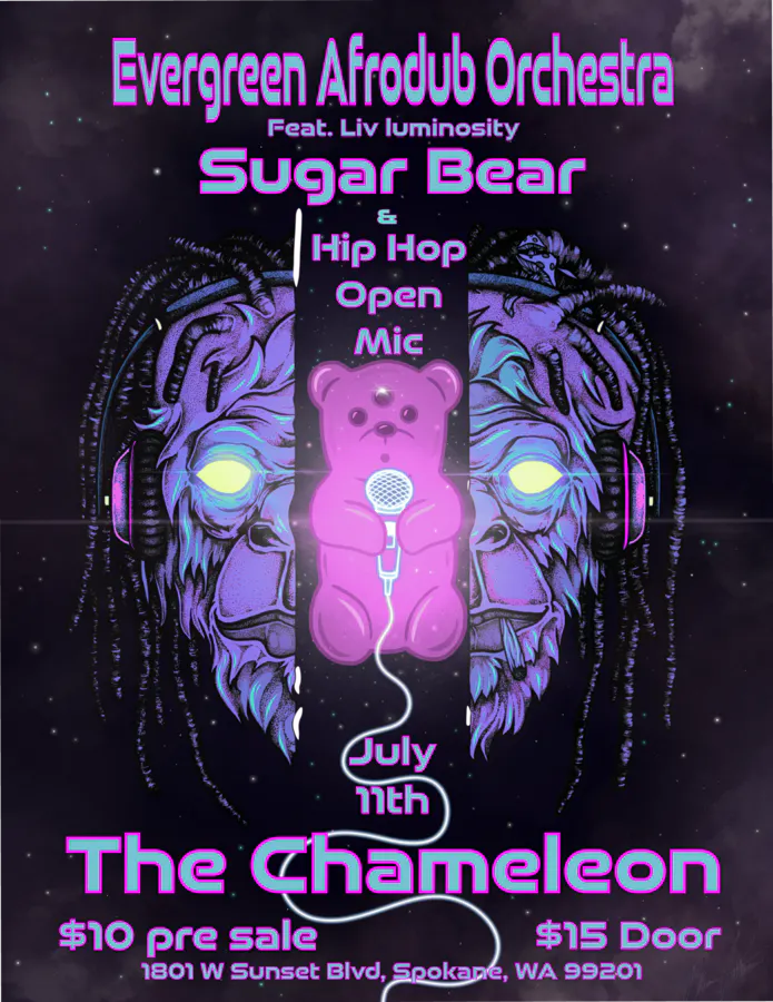 Image: Evergreen Afrodub Orchestra feat. Luminosity, Sugar Bear,