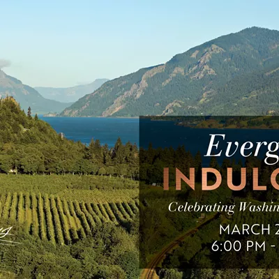 Image: EVERGREEN INDULGENCE | Celebrating Washinton Wine Month