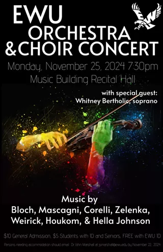 Image: EWU Orchestra and Choir Concert