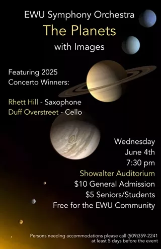 Image: EWU Symphony Orchestra: The Planets