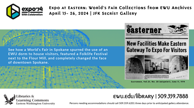 Expo at Eastern: World's Fair Collections from the University Archives