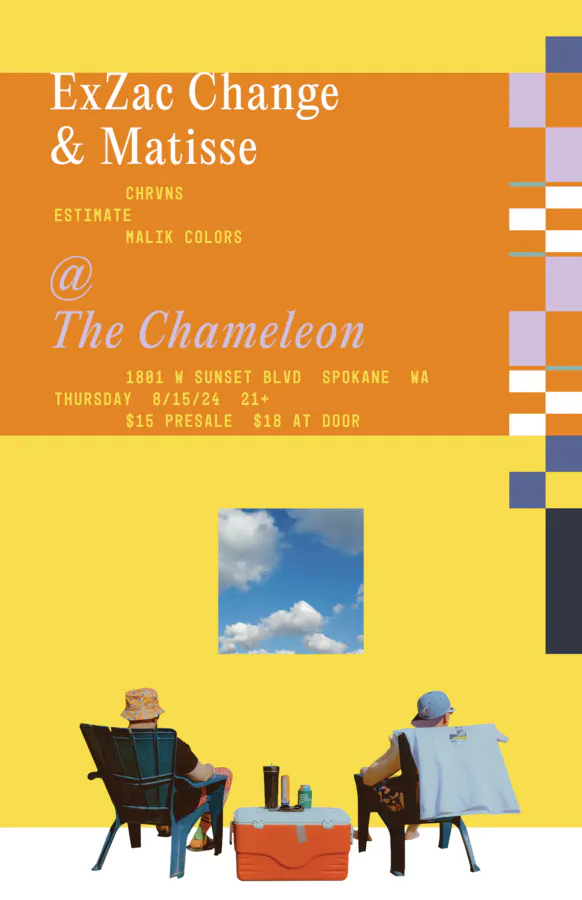 Image: ExZac Change & Matisse, CHRVNS, Estimate, Malik Colors