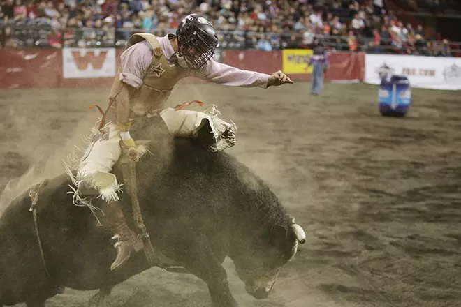 PHOTOS: Bull Riding at the Spokane Arena
