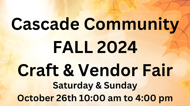 Image: Fall 2024 Vendor/Craft Fair