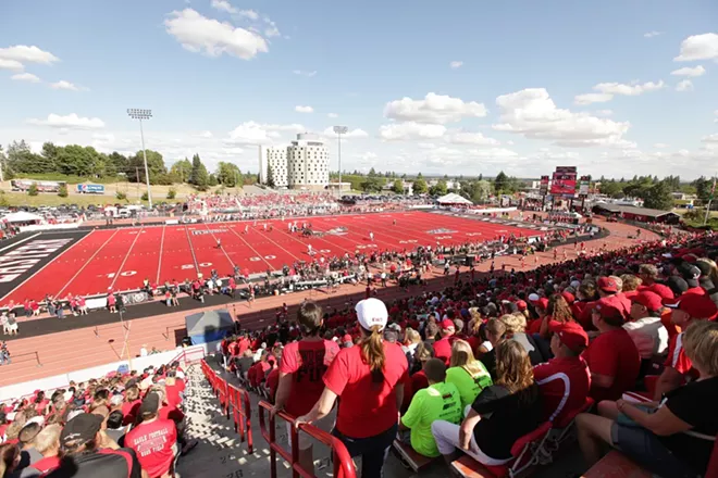 PHOTOS: EWU Football Wins Their Season Opener Against Sam Houston State