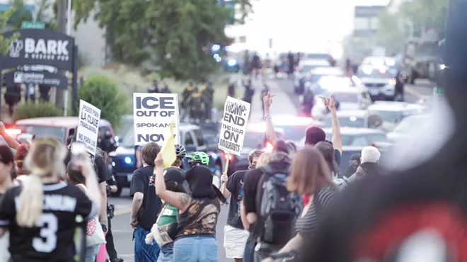 Image: Federal indictment leads to arrest of several who tried to block ICE on June 11