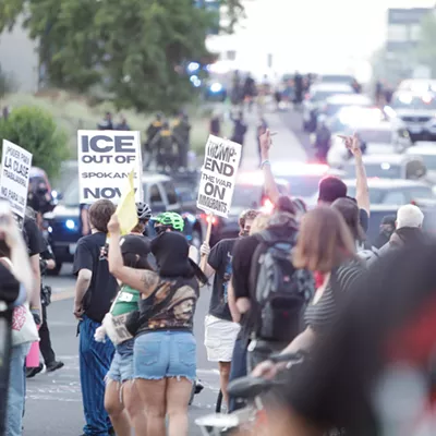 Image: Federal indictment leads to arrest of several who tried to block ICE on June 11