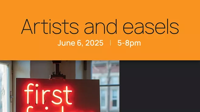 Image: First Friday: Artists and Easels