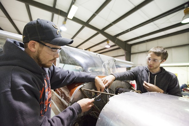 PHOTOS: SCC Aviation Maintenance Training Program
