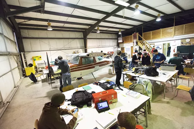 PHOTOS: SCC Aviation Maintenance Training Program
