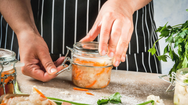Image: Food Waste Reduction Class: Quick Pickling