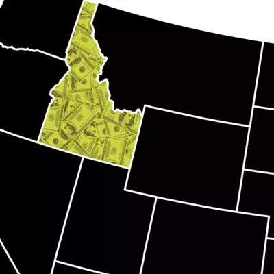 Image: For the second year, an Idaho legislator has introduced a bill proposing mandatory minimum fines for cannabis possession