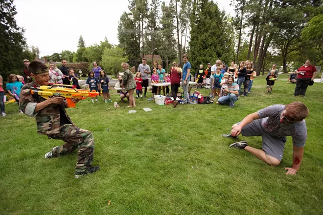 PHOTOS: Zombie Run at Comstock Park