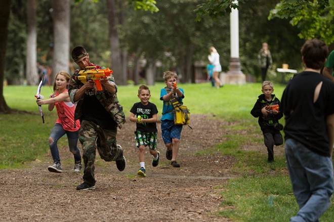 PHOTOS: Zombie Run at Comstock Park