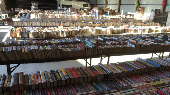 Image: Friends of the Deer Park Library Warehouse Book Sale!