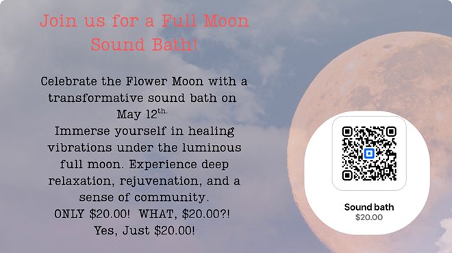 Image: Full Moon Sound Bath