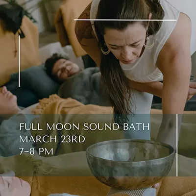 Image: Full Moon Sound Bath