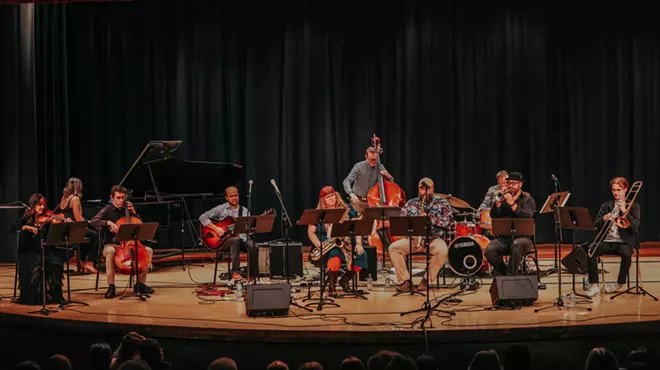 Image: Funded by a prestigious national grant, Rachel Bade-McMurphy has assembled a who's who of the regional jazz scene for her Glass Bead Orchestra