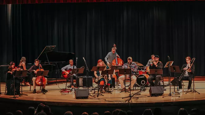 Image: Funded by a prestigious national grant, Rachel Bade-McMurphy has assembled a who's who of the regional jazz scene for her Glass Bead Orchestra