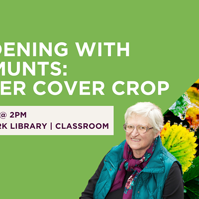 Gardening with Pat Munts: Winter Cover Crop