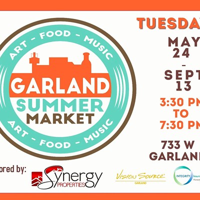 Come join us for the Garland Summer Market